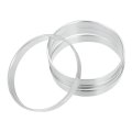 4pcs Od 87 1mm To Id 66 9mm Aluminium Alloy Car Hub Centric Rings Wheel Bore Center Spacer 