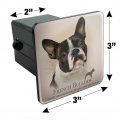 French Bulldog Dog Breed Tow Trailer Hitch Cover Plug Insert