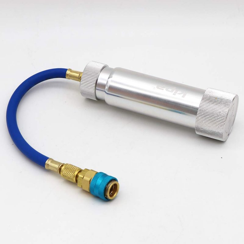 A Oil And Dye Injector With R-134a Snap Quick Coupler 1 4 Sae Auto A C Ac Injection Tool Fillecc Oil And Dye Injector With