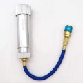 A Oil And Dye Injector With R-134a Snap Quick Coupler 1 4 Sae Auto A C Ac Injection Tool Fillecc Oil And Dye Injector With