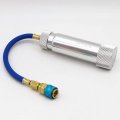 A Oil And Dye Injector With R-134a Snap Quick Coupler 1 4 Sae Auto A C Ac Injection Tool Fillecc Oil And Dye Injector With