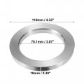 X Autohaux 4pcs Od 110mm To Id 78 1mm Aluminum Alloy Car Hub Centric Rings Wheel Bore Center Spacer