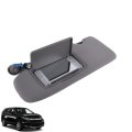 Sunvisor Gray Sunshade Lh With Lights And Mirror Replacement For 2017 2018 2019 2020 2021 2022 Cr-v 83280-tla-a12zb 