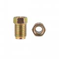 X Autohaux 20pcs M10x1 0 Threads Brake Line Nut Fittings For 3 16 Steel Tubing Car