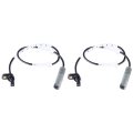 Abs Wheel Speed Sensor Left Front Right Rear Fit For 2008-2012 Bmw 128i 135i Als463 2pcs