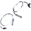Abs Wheel Speed Sensor Left Front Right Rear Fit For 2008-2012 Bmw 128i 135i Als463 2pcs 