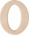 Hillman 847321 Pine House Number 0 6 5-inch Wood 