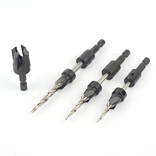 W L Fuller 10349003c Countersinks And Matching Hss Taper Point Drills ...