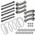 Caltric 6x Clutch Weights With Primary Spring Compatible Can-am Outlander 800r 2006 2007 2008 2009 2010 2011 2012