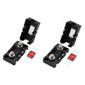 Zookoto 2pcs Ans-h One-way Midi Fuse Box Holder 50a Small Fork Mount Bolt Block 