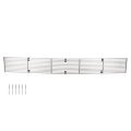 Upper Chrome Billet Grille Grill Insert For Chevy Blazer 1991-1994 S10 1991-1993 Phantom C85232a Silver 