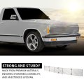 Upper Chrome Billet Grille Insert For Chevy Blazer 1991 1994 And S10 1993 Phantom Grill C85232a Silver Stainless Steel Front