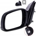 Ocpty Driver Side Mirror For 2006-2011 Honda Civic Outside Accessories Easy-adjustable Non-folding Non-heated View