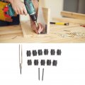 Yuecoom 13pcs Spot Weld Cutter Set 3 8in Cut Welding Tool Remover Kits Double Sided For Eletric Drill
