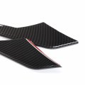 Car Front Fog Light Lamp Eyebrow Strips Trim Cover For Ford Mustang 2015-2018 Carbon Fiber