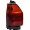 Tail Light Passenger Side For Gmc Envoy Xl 2002 2003 2004 2005 2006 Amber And Red Lens With Connector Bulb Replaces Gm2801157 