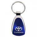 Au-tomotive Gold Tear Drop Key Chain For Toyota Tundra Blue