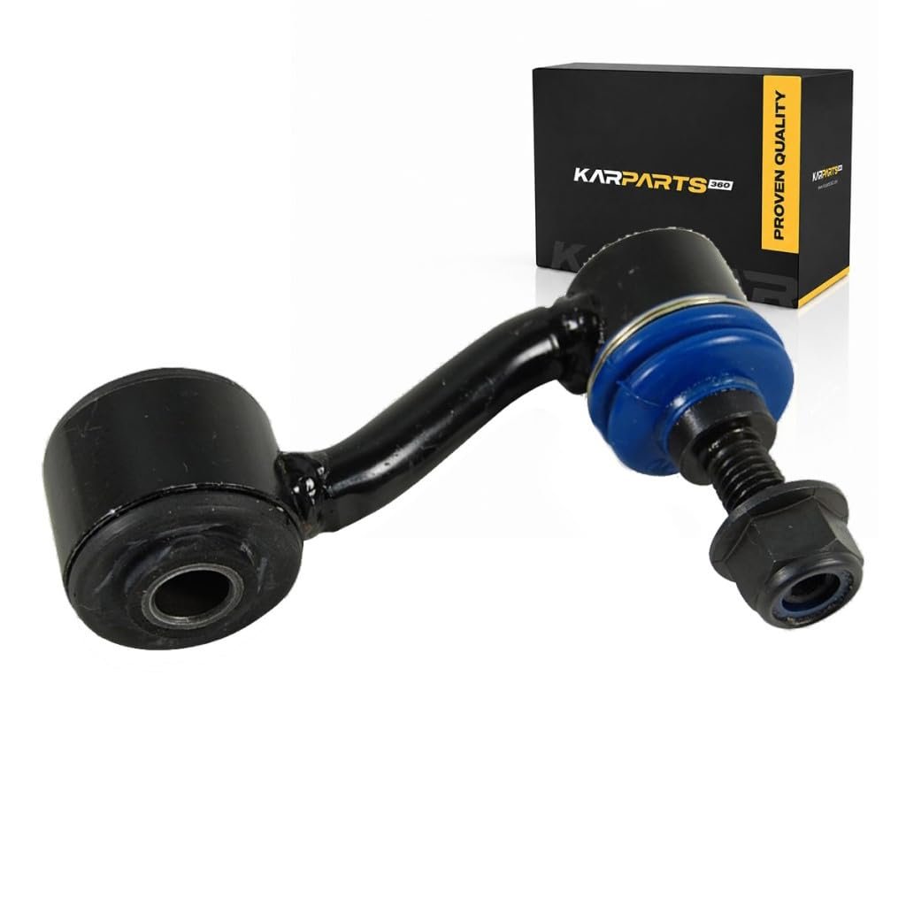 Stabilizer Bar Link Set For 2009 Dodge Durango Sintered Metal Ball Joint End 1 Fixed Bushing 2 Front Position