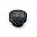 Xkh- Motorcycle Carbon Fiber Billet Aluminum Fluid Reservoir Cap Cover Gsxr Engraved Compatible With Suzuki Gsxr 600 750 1000