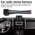 Car Radio Stereo Wiring Harness Adapter Connector Replacement For Pontiac Gto 2004-2006