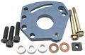 All48500 Blue Anodized Aluminum Power Steering Pump Bracket Kit For Small Block Chevy Left Cylinder Head Mount Circle Track 