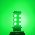 1156 Ba15s Led Bulb Green 18smd 5050 Chips For Rv Camper Suv Mpv Car Side Marker Reverse Brake Turn Signal Lights Pack Of 4 Dc