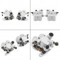 2pcs Front Brake Caliper Set Fit For 2003-2006 Kodiak 400 1999-2006 Kodiak 450