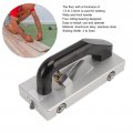 Upqrsg U Type Blade Wheeled Groover Aluminium Alloy Manual Floor Grooving Slotting Pull Handing Tool Slotter With Guides Pulley