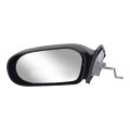 Driver Side Door Mirror For Toyota Tercel 1991 1992 1993 1994 Manual Remote Non Heated Folding Textured Black Replacement 