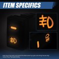 Auto Dynasty Front Dash Mount Fog Light Lamp Switch With Wiring Harness For Suzuki Grand Vitara Sx4 2006-2014 Matte Black
