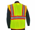 Jorestech Safety Vest Ansi Isea 107-2015 Class 2 Type R Two Tone Three Pockets 100 Polyester Mesh 2xl 3xl