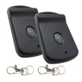 2x 3089 Multi-code Multicode 308911 Compatible With Linear Mcs308911 300mhz 1 Button Remote White 