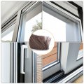 Uxcell Self Adhesive Brush Seal Weather Stripping 7 8 X 3 49ft Door Strip For Sliding Sash Window Wardrobe Brown