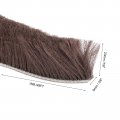 Uxcell Self Adhesive Brush Seal Weather Stripping 7 8 X 3 49ft Door Strip For Sliding Sash Window Wardrobe Brown