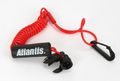 Floating Multi End Red Lanyard A3201 Lightweight Modern Style Unisex Adult Keychain Accessory 