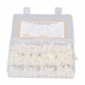 Nylon Standoff 150pcs Screw Spacer Round Mounting Hardware Fastener Set Kit White Industrial