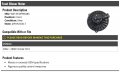 Front Blower Motor Compatible With 2002-2006 Honda Cr-v Japan Built