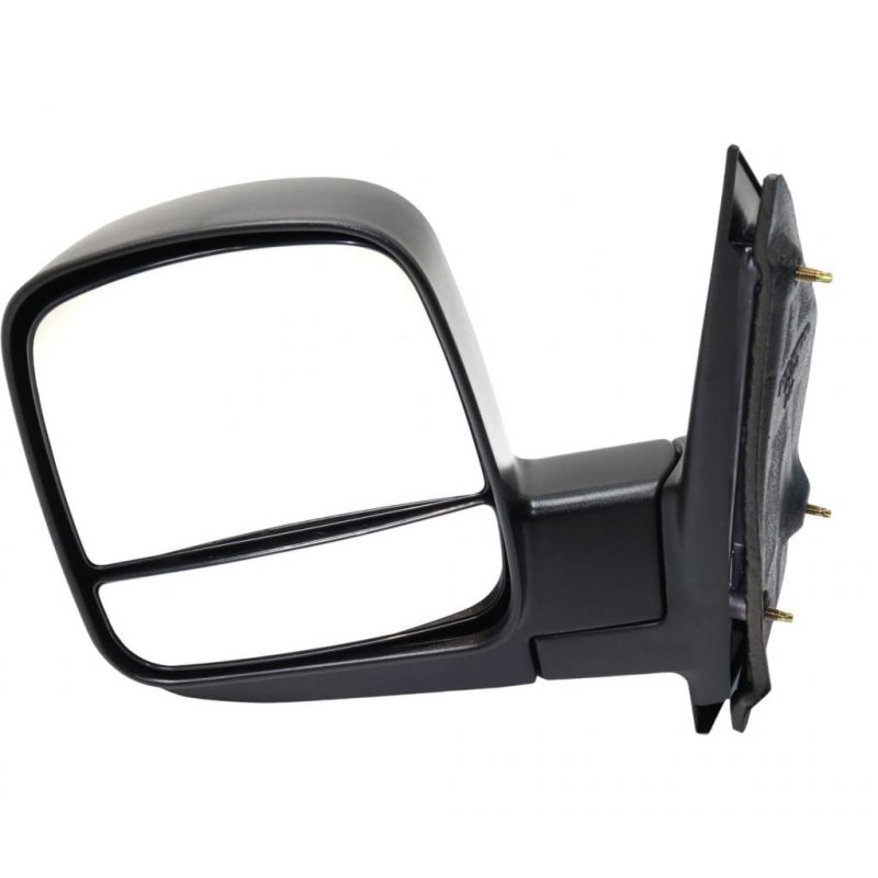 Driver Side Door Mirror For Gmc Savana 2500 2008 To 2018 Manual Folding Textured Black Replacement 20838065 Gm1320395