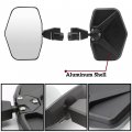 Sautvs Wider Ajustable Aluminum Shell Rear View Side Mirrors For Can-am Defender Heavy Duty High-definition Convex Can Am Hd5