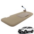 Sun Visor Beige Replacement For Cr-v 2017 2018 2019 2020 2021 2022 Left Driver And Right Passenger Side With Lights Mirror Part 