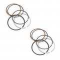 Topteng Piston Rings Pin Clips Kit For Honda Ca125 Cm125 Cd125t Cbt125 82-99
