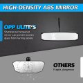 Utv Rear View Center Mirror Clear With Adjustable 1 5 -2 Roll Bar Mount Compatible Polaris Rzr General Pioneer Talon Can Am