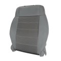 Cloth Front Driver Side Top Back Seat Cover Gray Replacement For Wr-ang-ler 2007-2012 