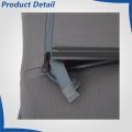 Cloth Front Driver Side Top Back Seat Cover Gray Replacement For Wr-ang-ler 2007-2012