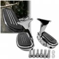 Httmt Mt216-123 216-122- Streamline Passenger Foot Floor Board Compatible With Touring Road Street Glide 93-up
