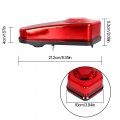 Wflnhb Rear Tail Lights Brake Lamps Cover Replacement For Polaris Ace 2015-2019