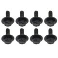 8x 12mm Top Front Skid Plate Bolts And Gasket Compatible For T-oyota Tacoma 1995-2020 