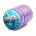 Coral Reef Dolphin Valve Stem Caps For Tire Rim Wheel Aluminum Purple