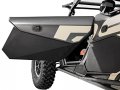 Superatv Exterior Door Handles For Can-am Maverick X3 2 Included Black 