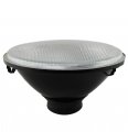 Jc Performance H4 Conversion Headlight Diamond Replace Sealed Beam Clear Housing Assembly 7 Round Black Powdercoated 
